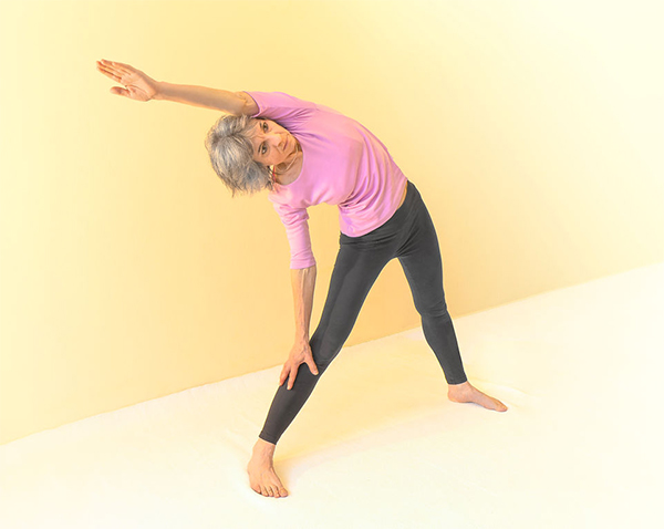 Yoga - Figur -Bewegung